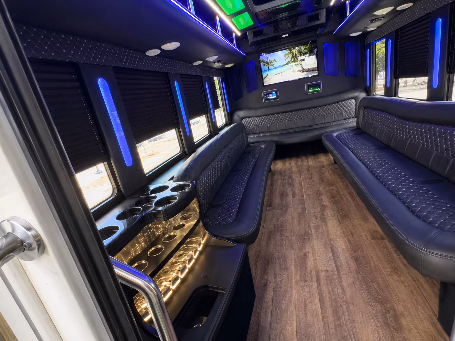 bus rentals for bachelor and bachelorette groups headed to old sacramento