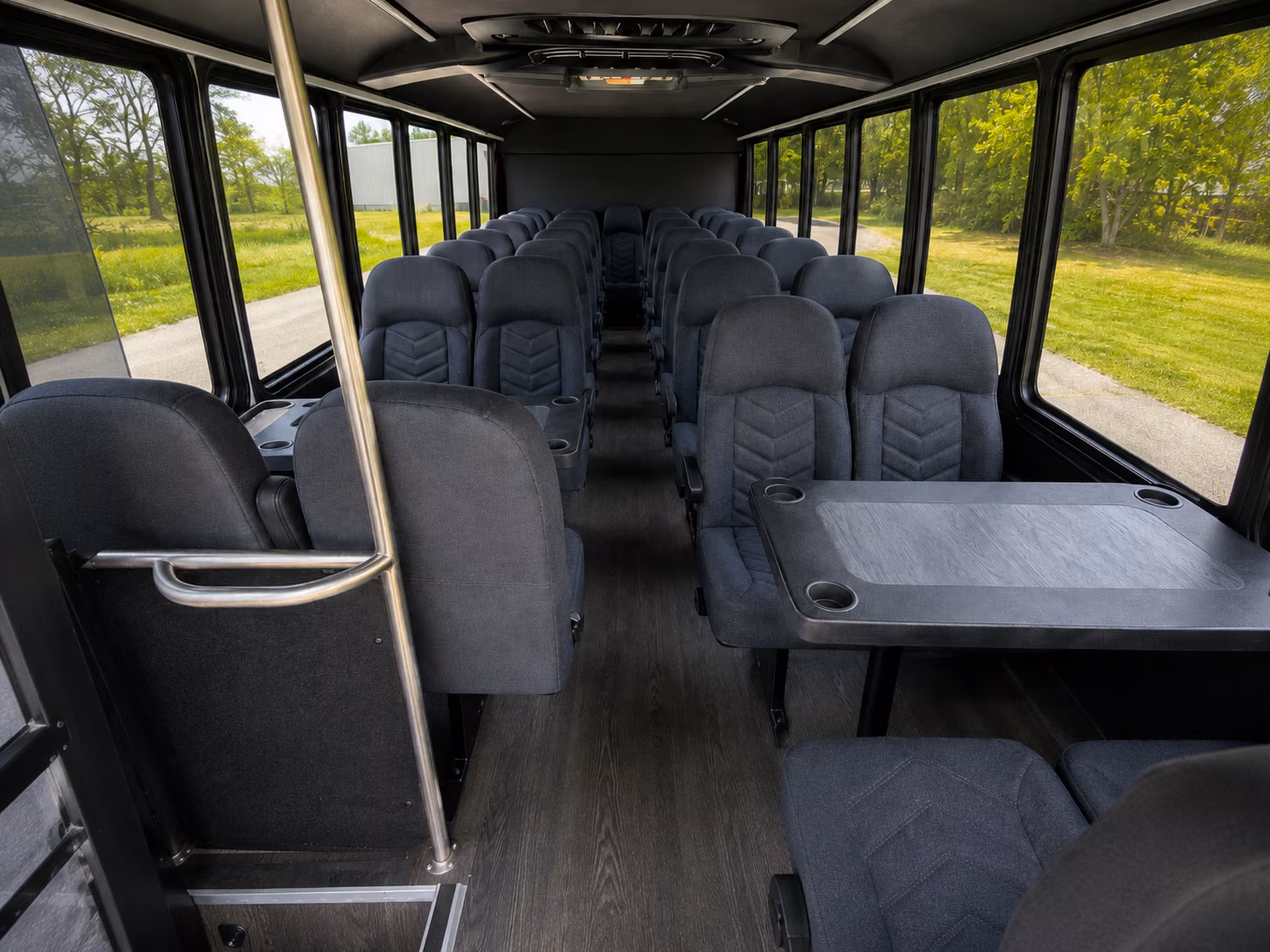 rancho cordova 20 passenger minibus interior