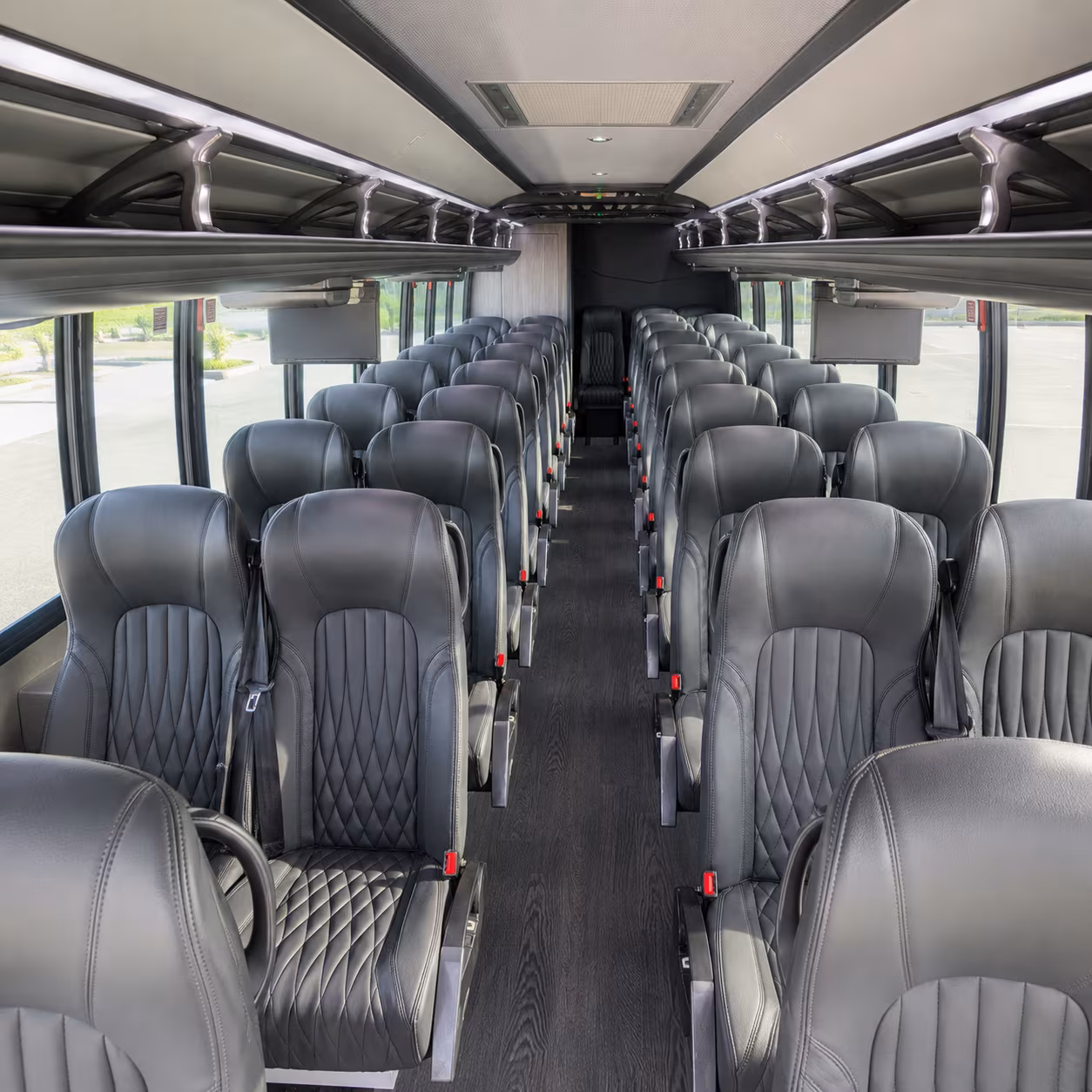 rancho cordova 25 passenger minibus inside