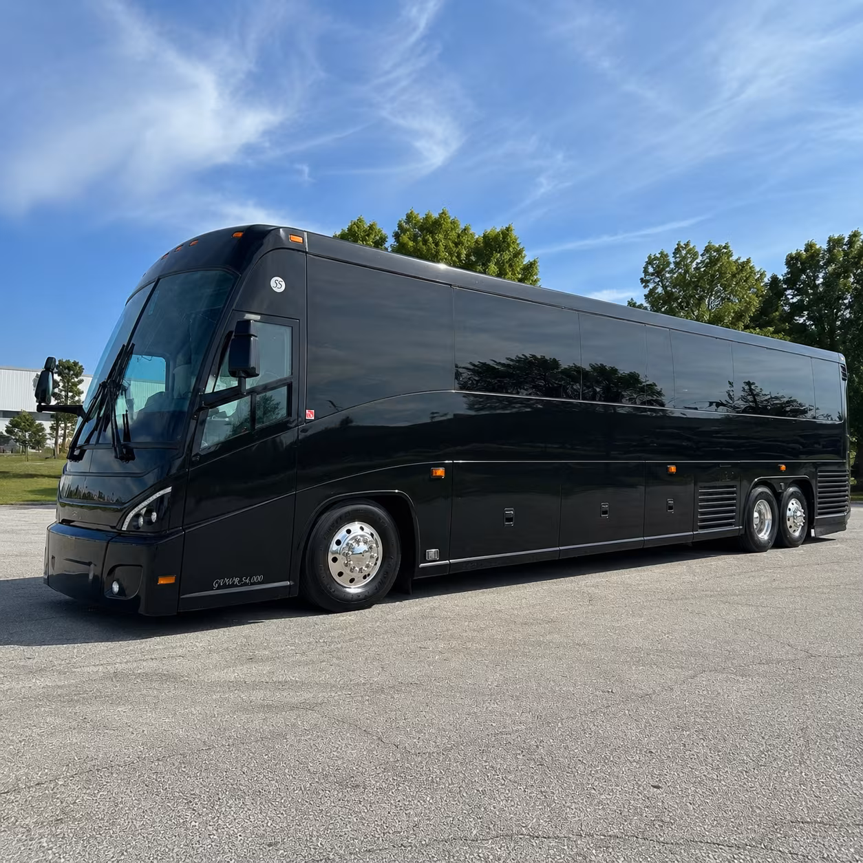 rancho cordova 47 passenger charter bus