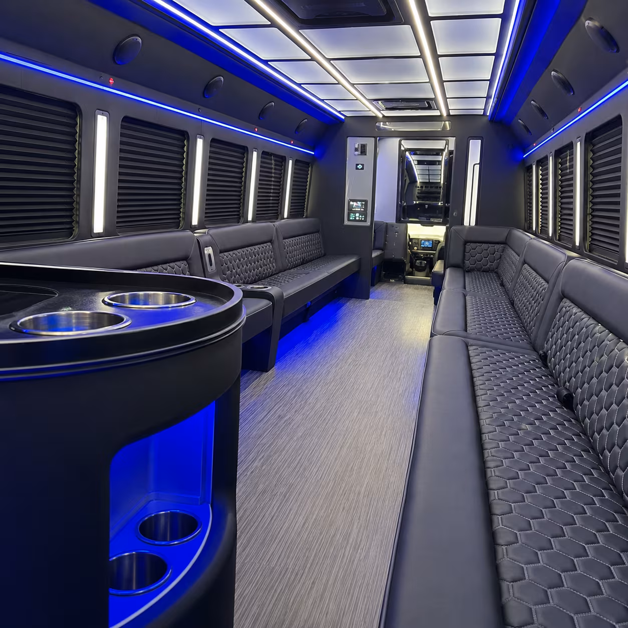 rancho cordova prom party bus rental