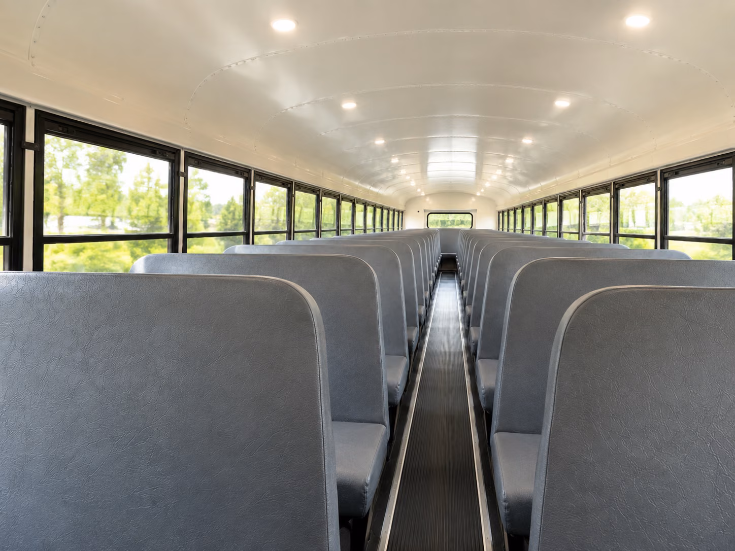 rancho cordova school bus inside