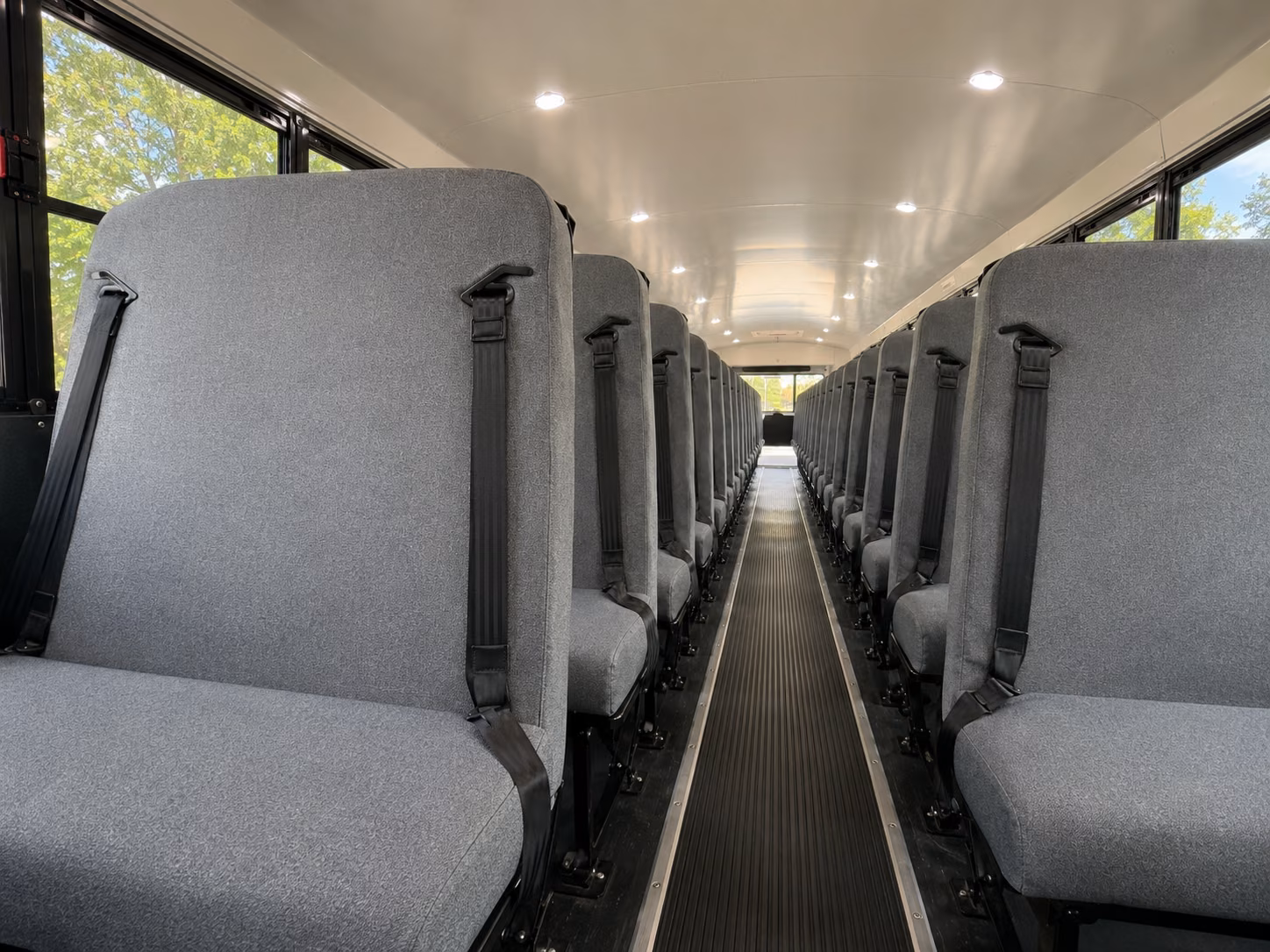 rancho cordova school bus interior