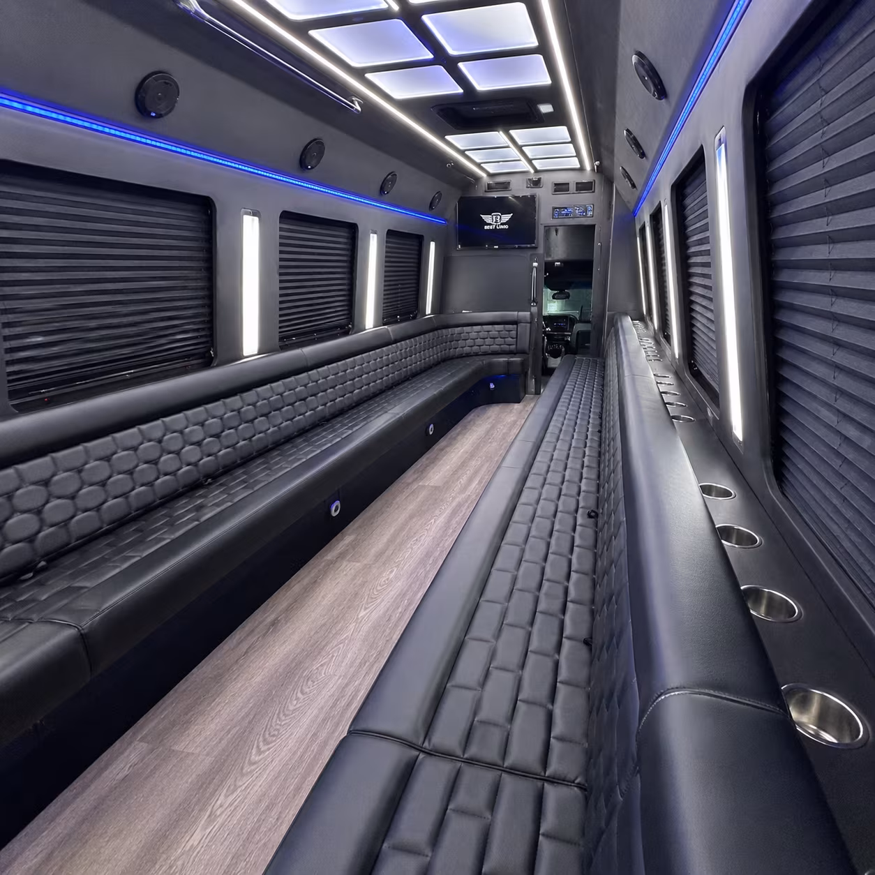 rancho cordova sporting event party bus rental