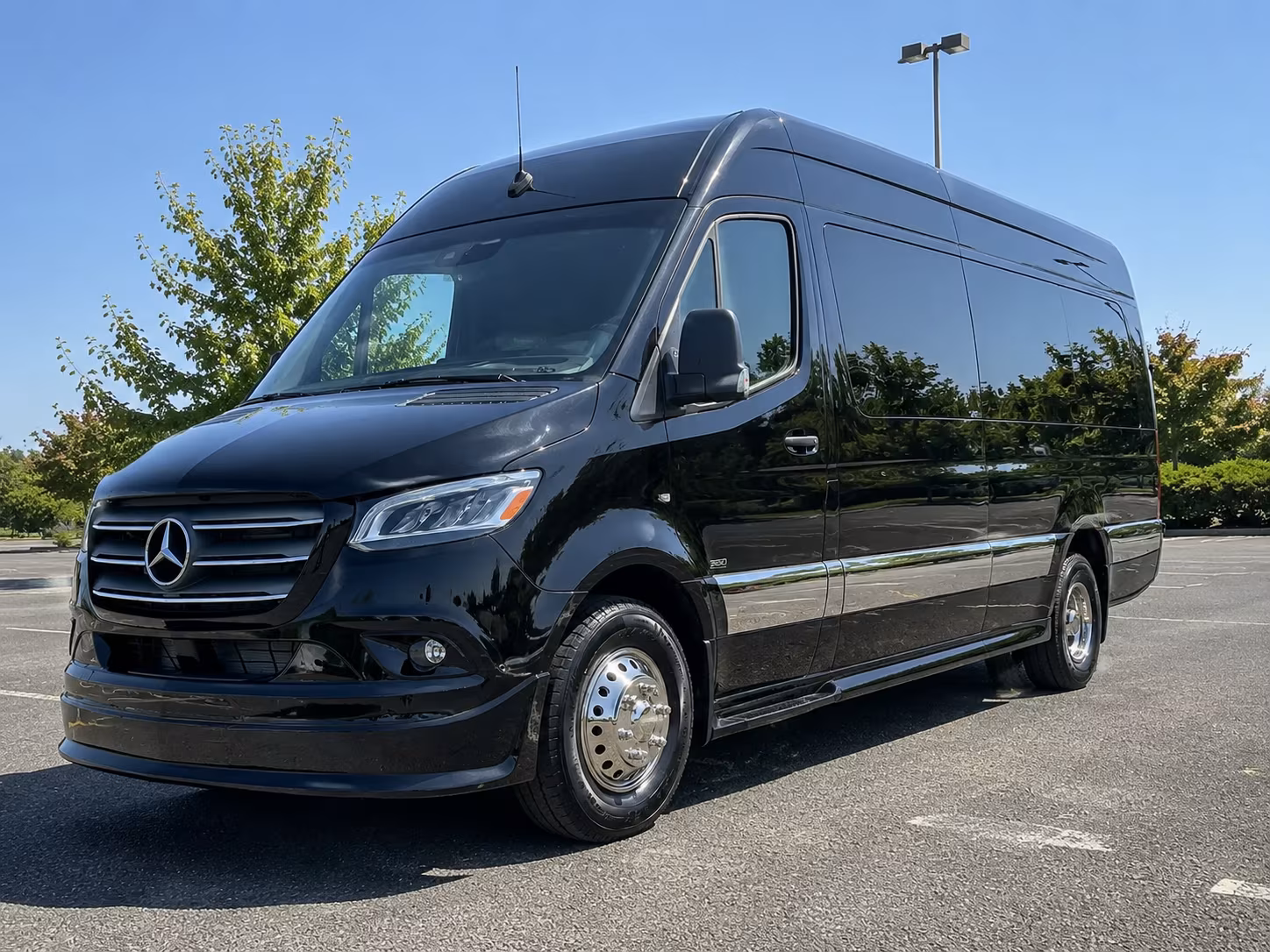 rancho cordova sprinter van with driver