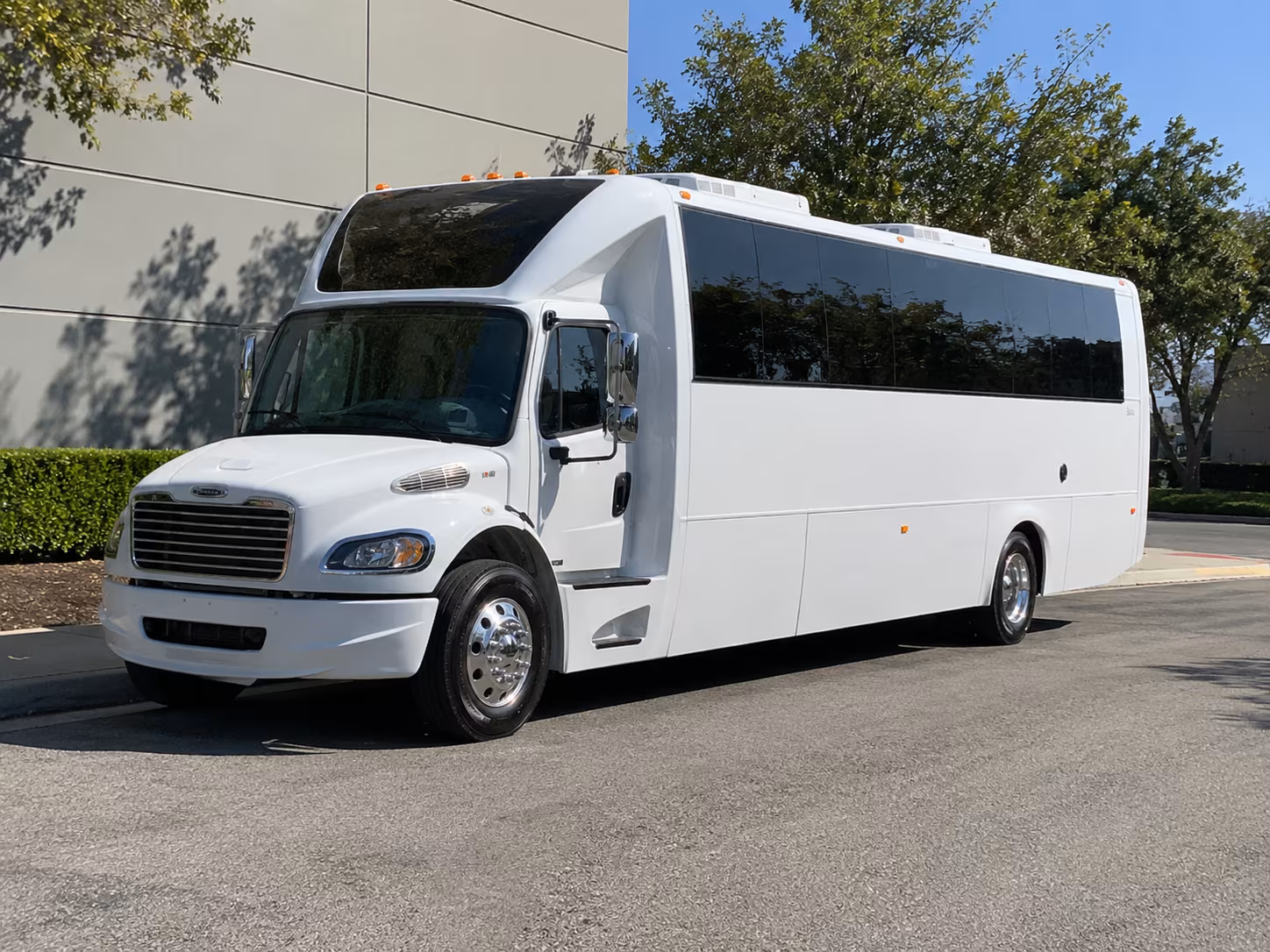 rancho cordova wedding party bus rental